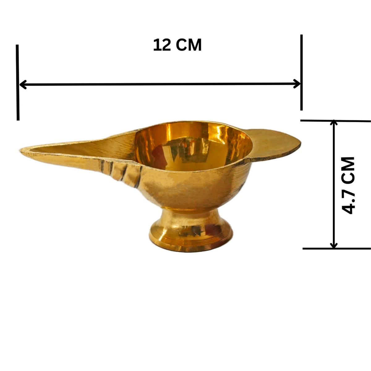Brass Nasya karma Set