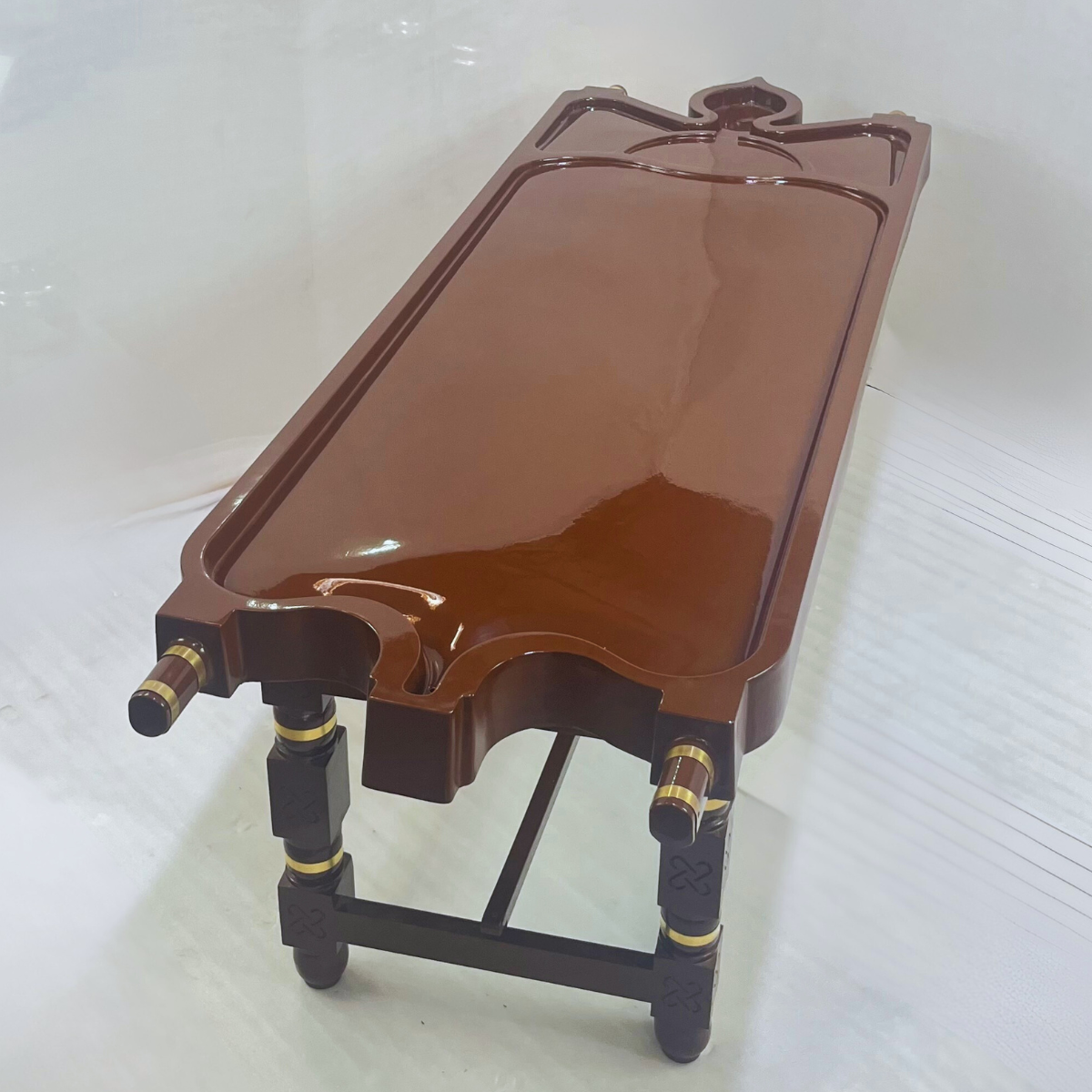 Wooden Ayurvedic Abhyanga & Panchakarma Massage Table